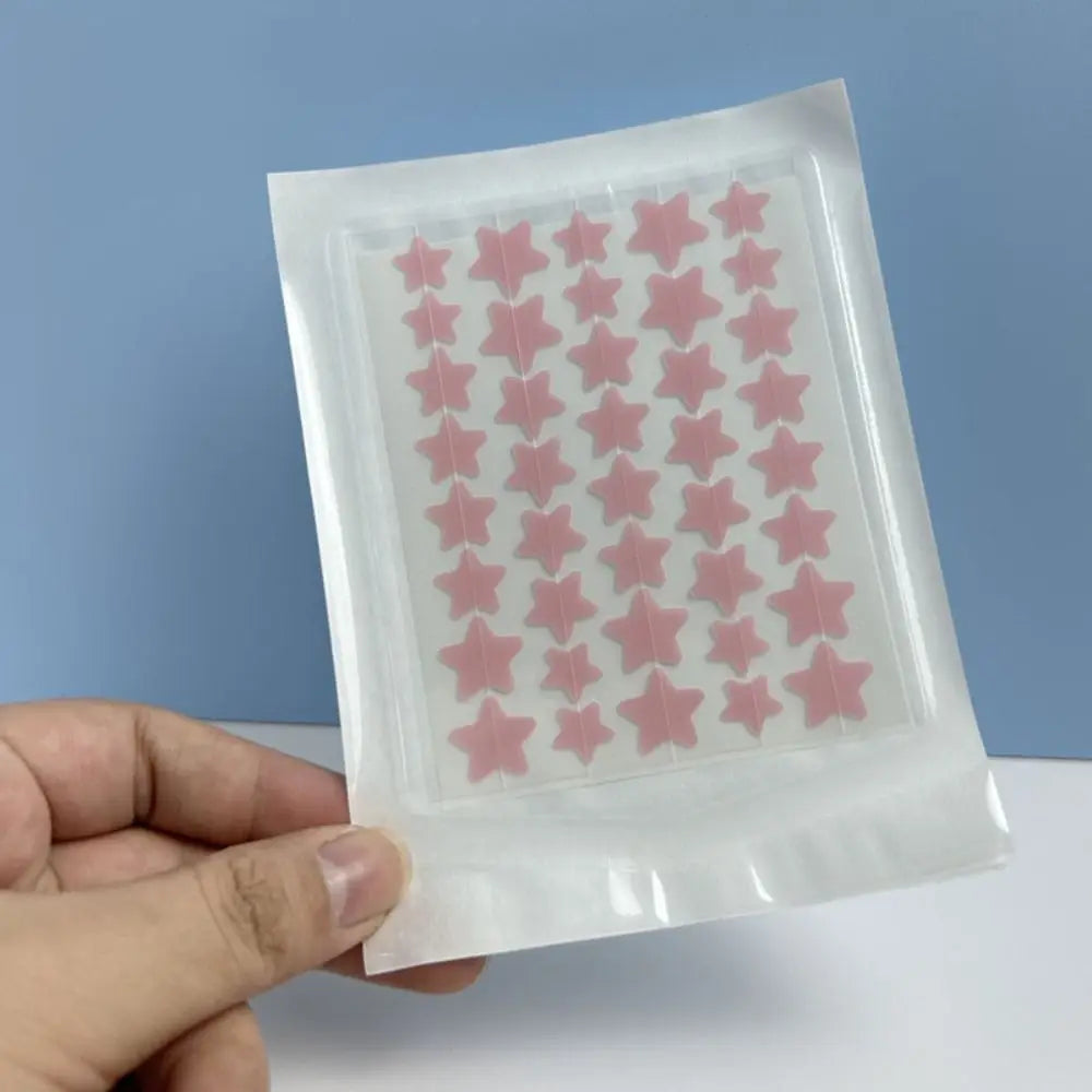 Cute Star Acne Patches – Hydrocolloid Pimple Covers (40 Pack)