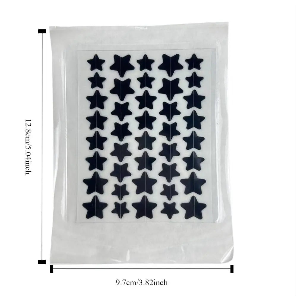Cute Star Acne Patches – Hydrocolloid Pimple Covers (40 Pack)