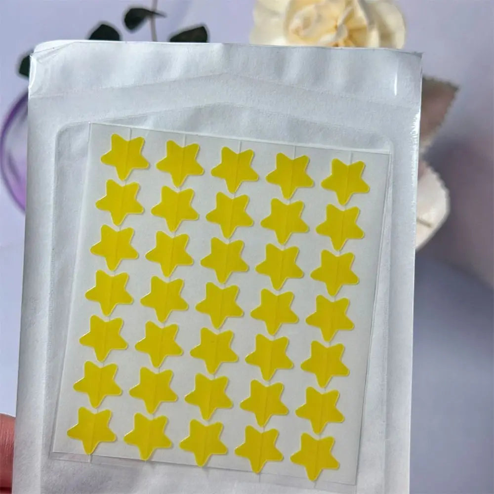 Cute Star Acne Patches – Hydrocolloid Pimple Covers (40 Pack)