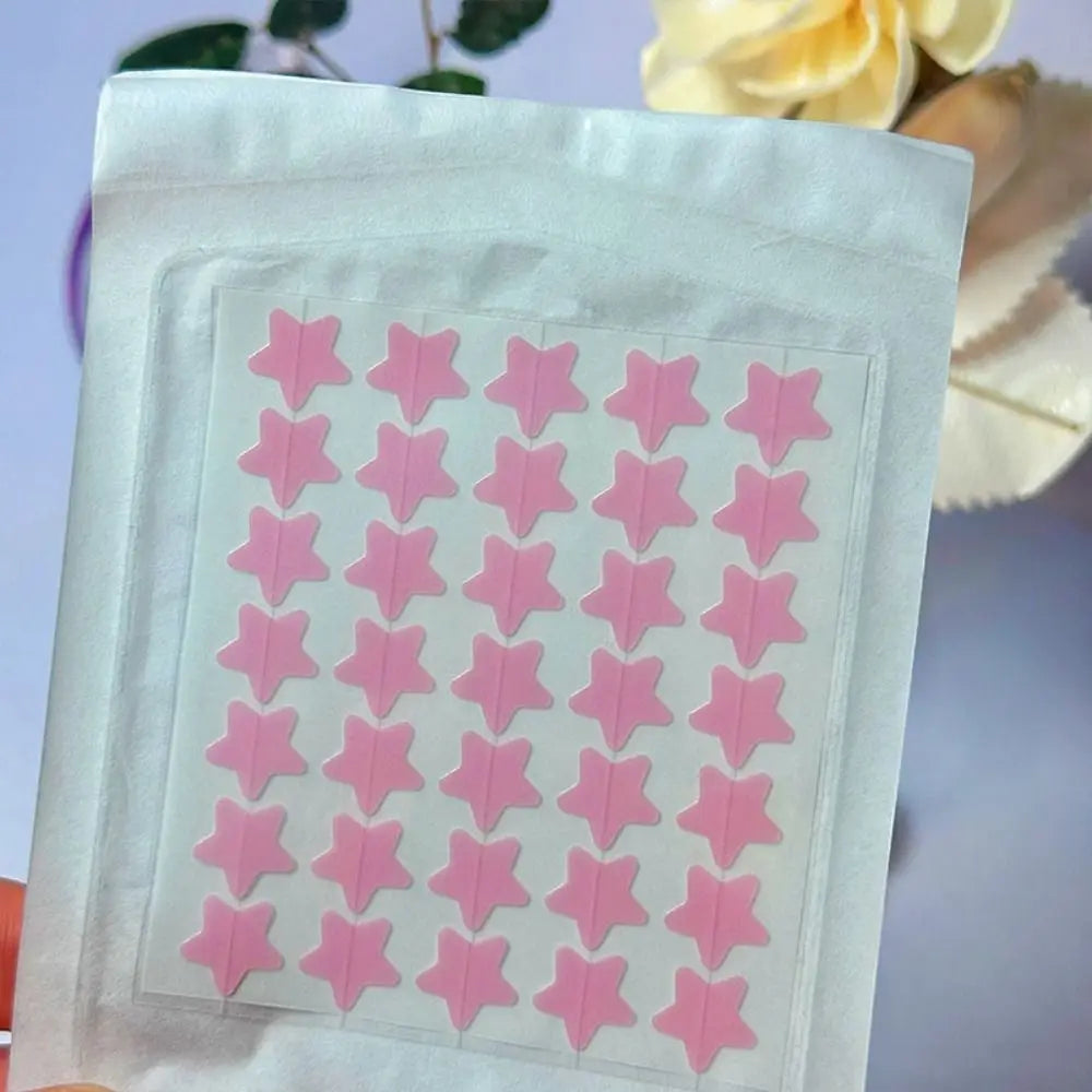 Cute Star Acne Patches – Hydrocolloid Pimple Covers (40 Pack)